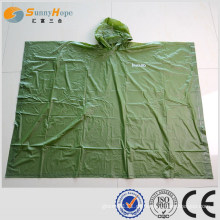 SUNNYHOPE wasserdichter grüner Regenponcho